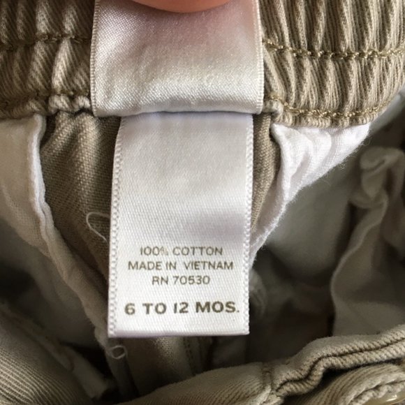 Janie & Jack Khaki Pants, 6-12m - Picture 4 of 6